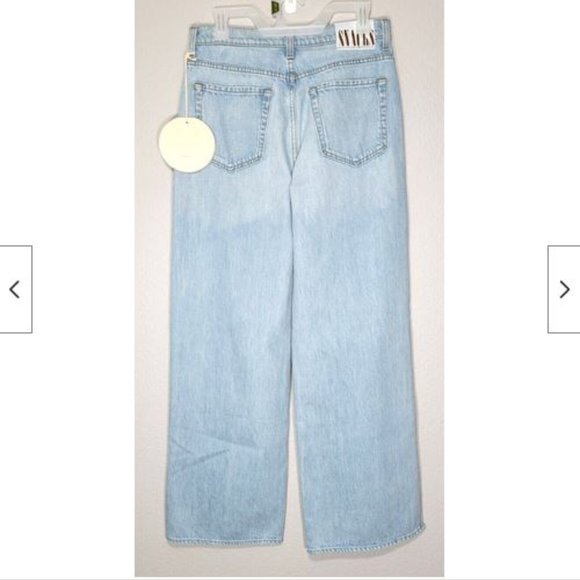 NWT Mother SNACKS The Fun Dip Puddle Sliced Jeans Lots of Nibbles 26 - Picture 7 of 15